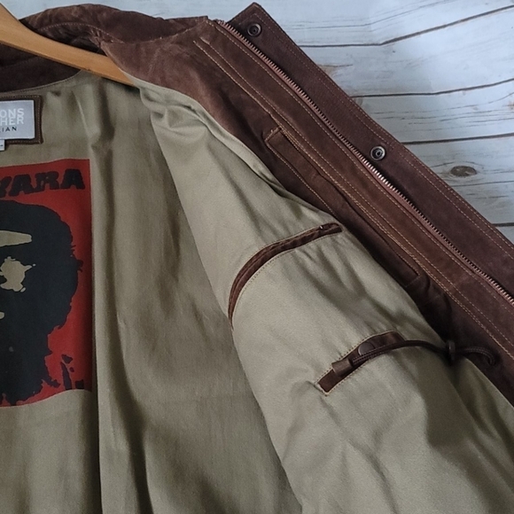 Wilsons Leather brown leather coat by M.Julian NWT - Picture 6 of 9